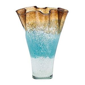 Lenox Organics Centerpiece Ruffle Vase, Ombré